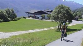 A quick visit to Voss Youth Hostel which we had ideally wanted to stay at when originally planning the tour.  27.9 miles from Upsete